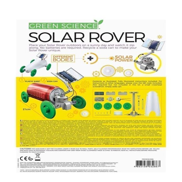 NIB Green Science Solar Rover by 4M - Picture 2 of 8